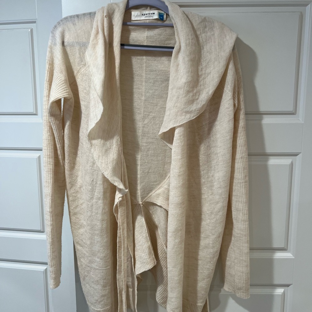 Sparrow Cream Women's Cardigan Sweater